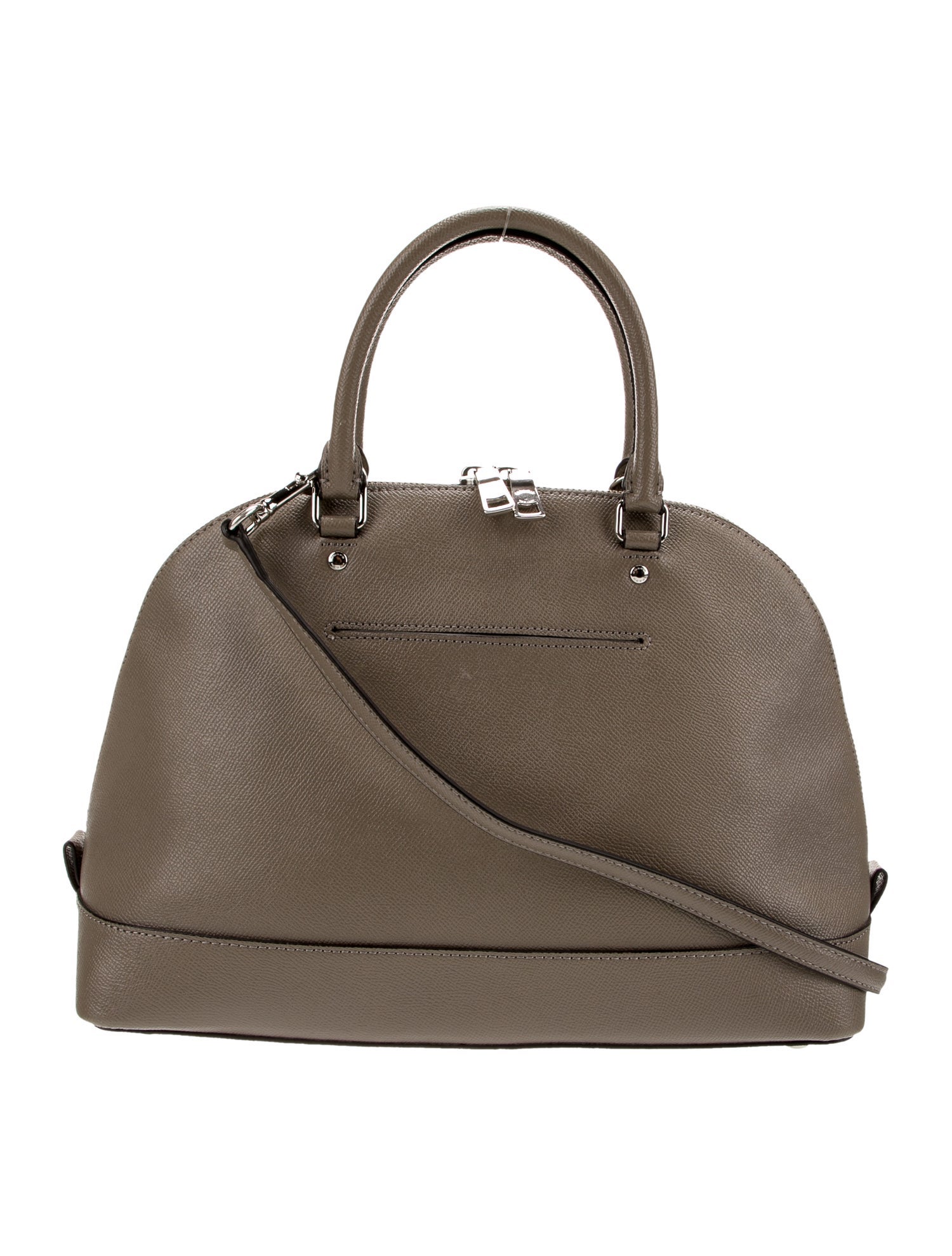 Coach Leather Top Handle Bag